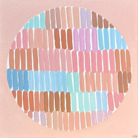 Teracotta Lover-by-Lauren Louise-original art-Gioia
