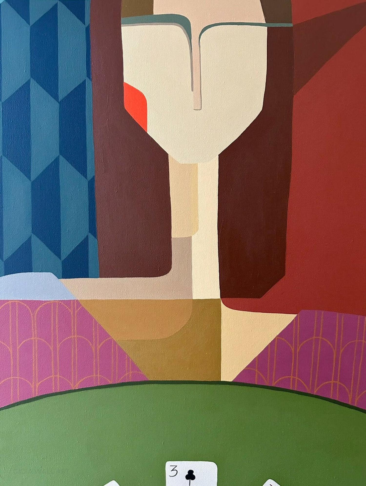 The Bluff, Acrylic on Canvas, 61x76cm, by Gina Ward , Original Artwork-by-Gina Ward-original art-Gioia