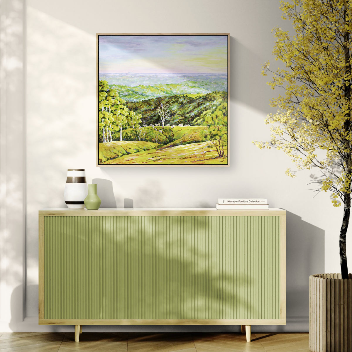 The First Flush of Sunrise , Original Artwork