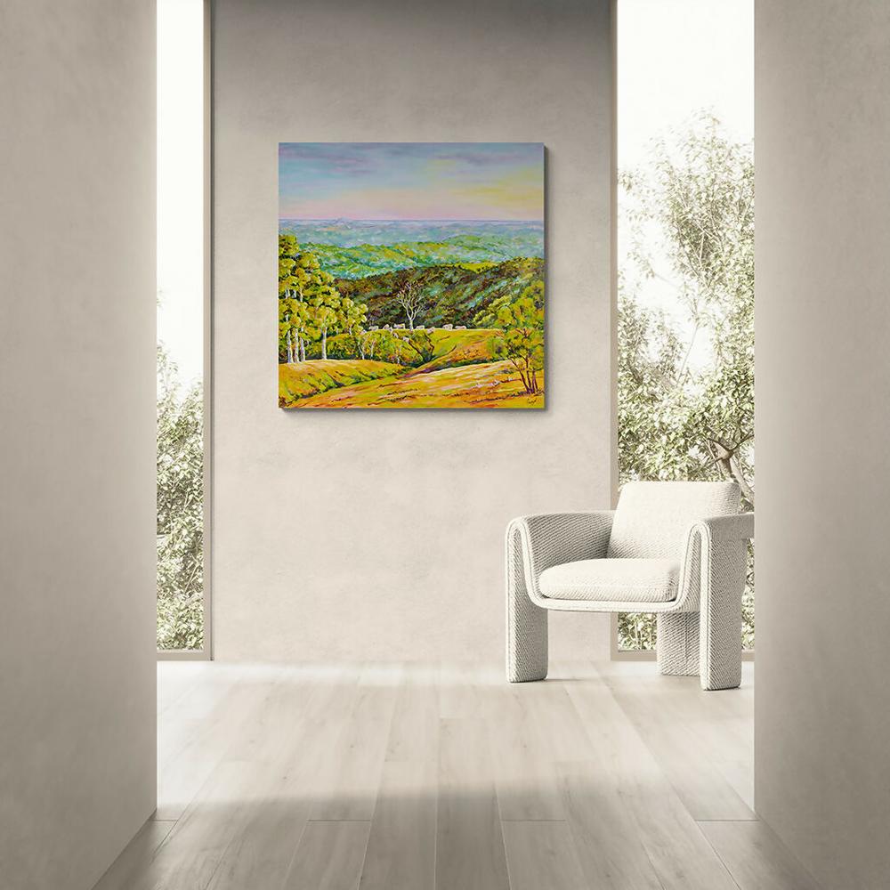 The First Flush of Sunrise-by-Judi Parkinson Original Art-original art-Gioia