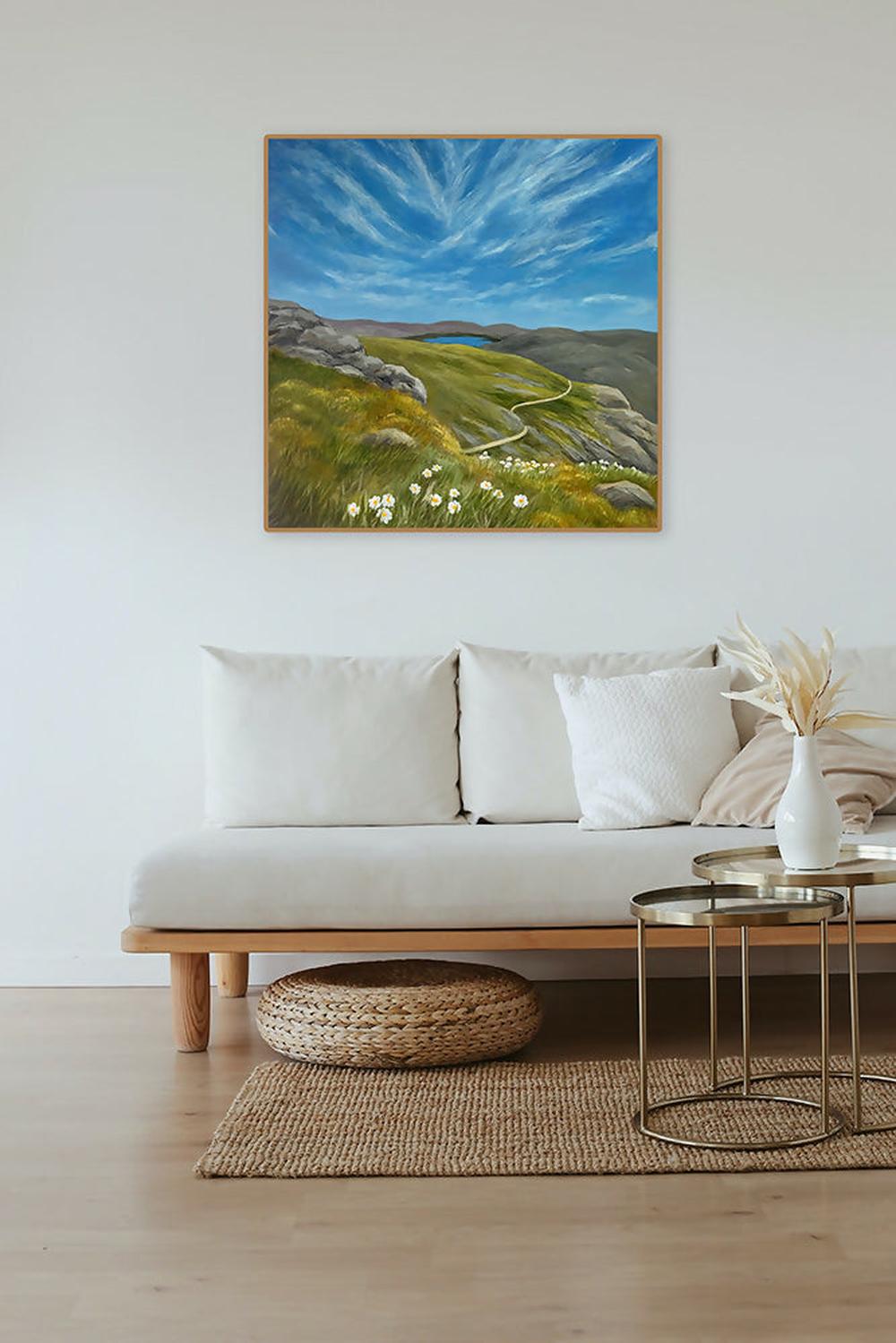 The High Country-by-Pamela Gleeson-original art-Gioia