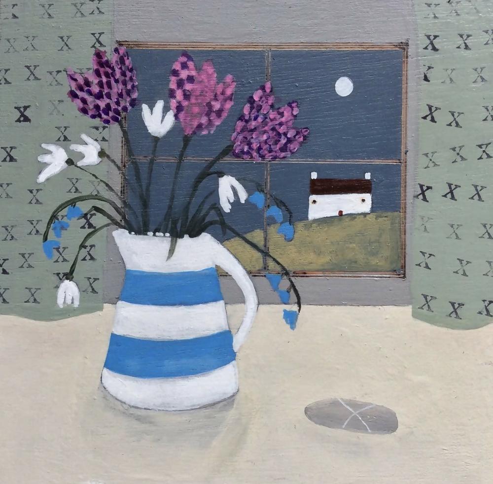 The Old Jug , Original Artwork-by-Louise O’Hara-original art-Gioia