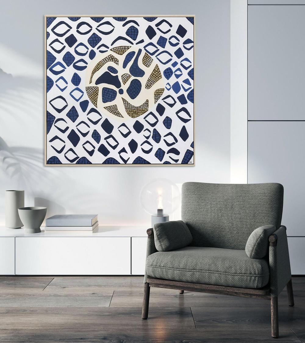 The South Pacific Ocean, Original Hand-Painted Canvas By Ani Ipradjian-by-Ani Ipradjian-original art-Gioia