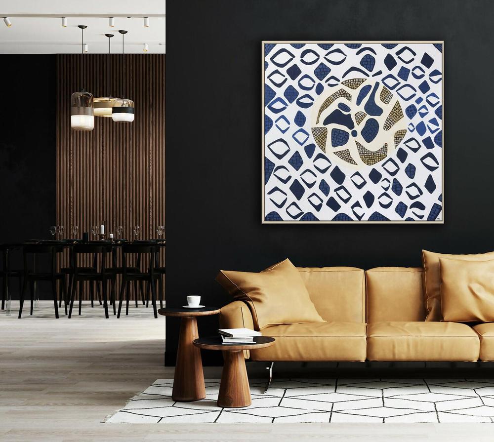 The South Pacific Ocean, Original Hand-Painted Canvas By Ani Ipradjian-by-Ani Ipradjian-original art-Gioia