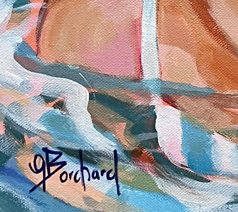The Three of Us-by-Glenda Borchard-original art-Gioia
