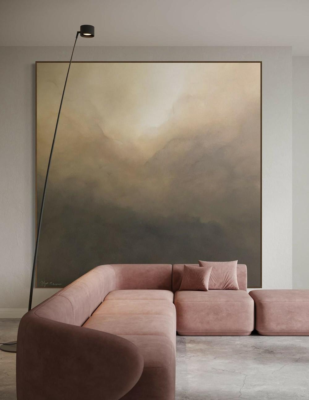 The golden hour , Original Artwork-by-Gabriela Azar Schreiner-original art-Gioia