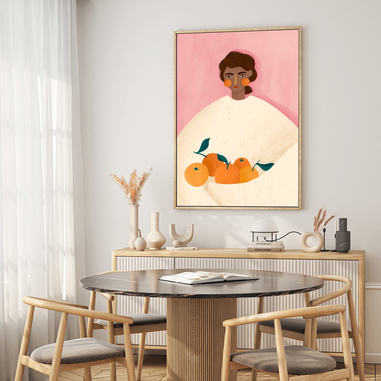 The Woman With The oranges