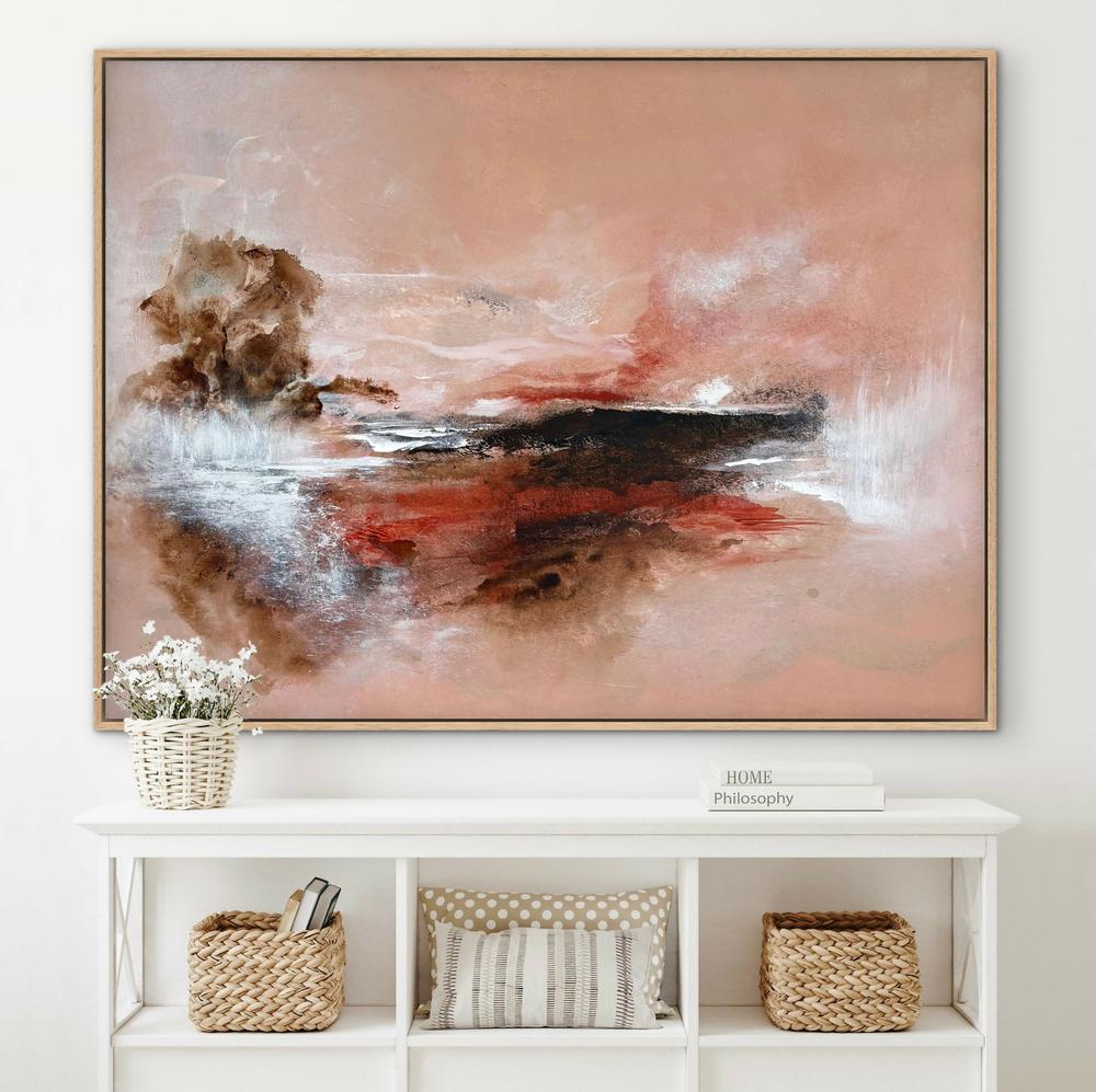 Tides At Dusk-by-Carrie Welsh-original art-Gioia