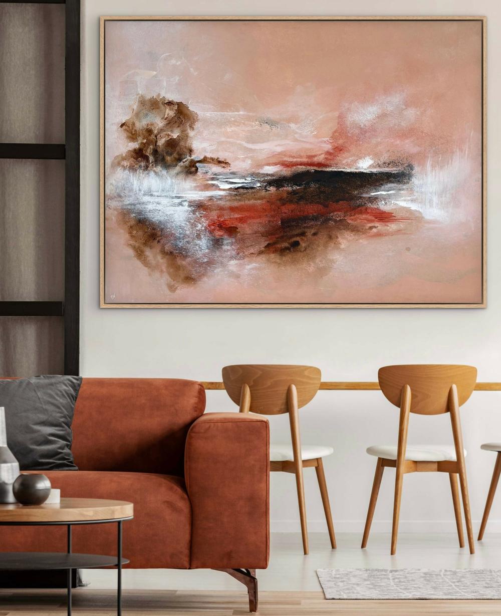 Tides At Dusk-by-Carrie Welsh-original art-Gioia