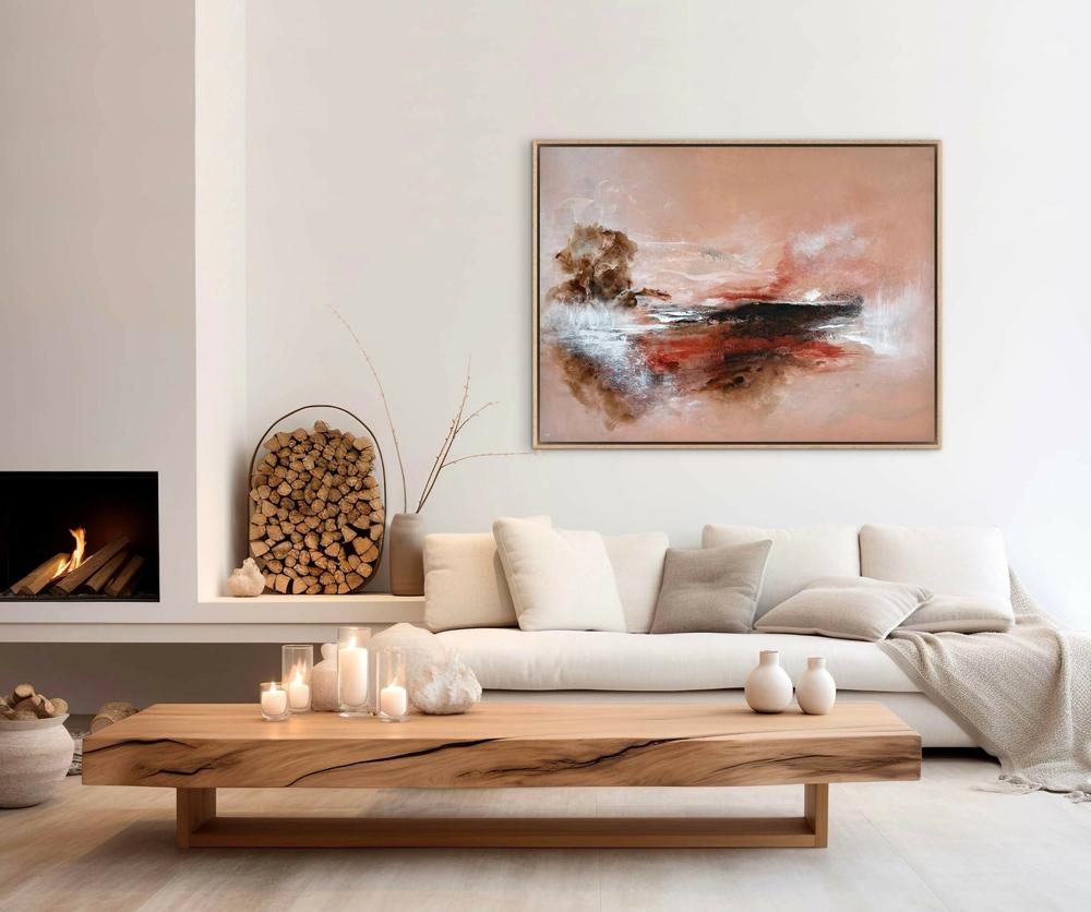 Tides At Dusk-by-Carrie Welsh-original art-Gioia