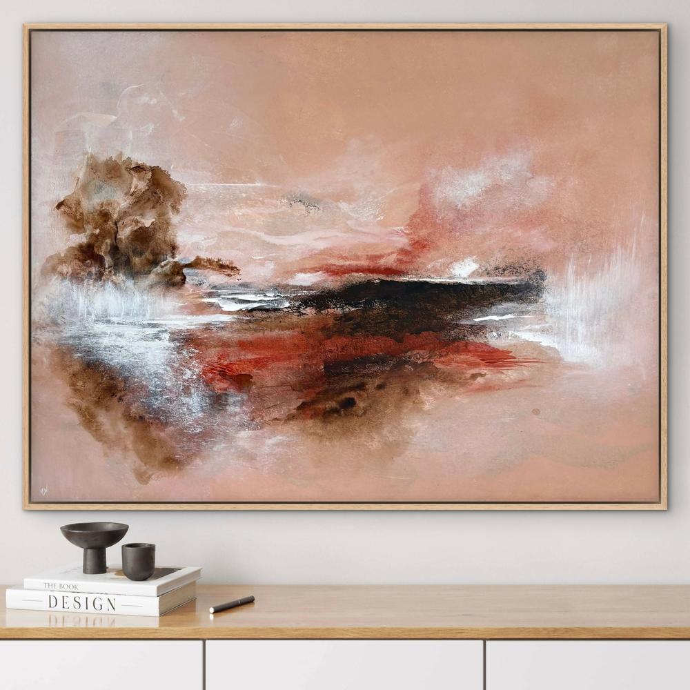 Tides At Dusk-by-Carrie Welsh-original art-Gioia
