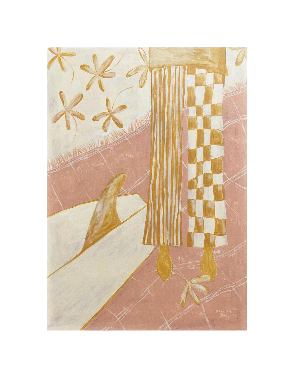 Touch In My Tender Colors, Original Hand-Painted Canvas By Elena Grib-by-Elena Grib-original art-Gioia