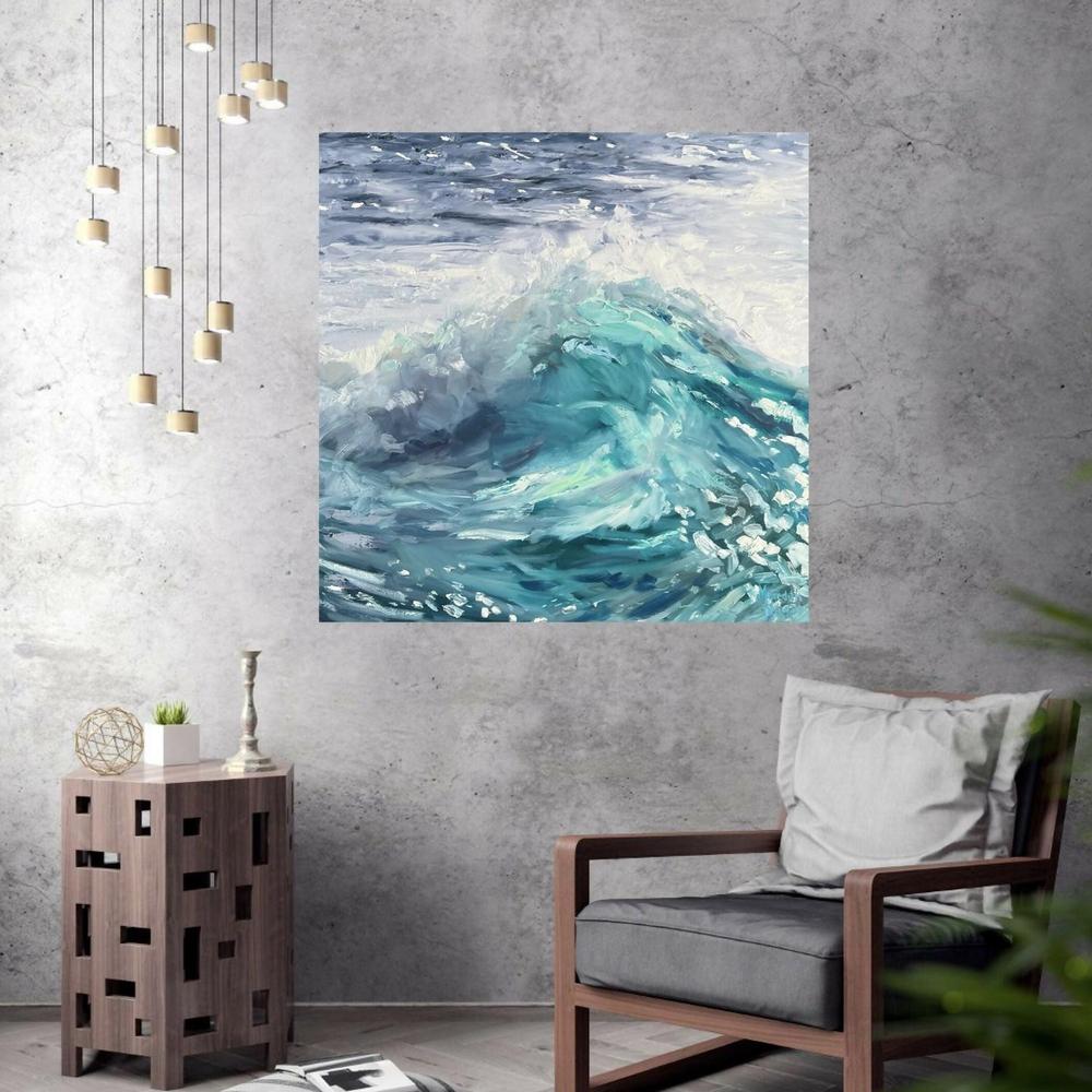 Transcendent Swell, Original Hand-Painted Canvas By Meredith Howse-by-Meredith Howse-original art-Gioia
