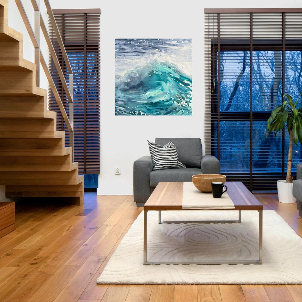 Transcendent Swell, Original Hand-Painted Canvas By Meredith Howse-by-Meredith Howse-original art-Gioia