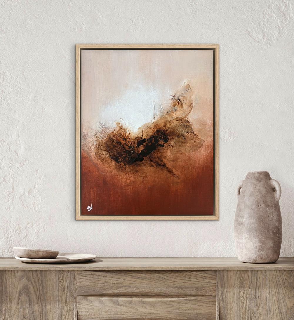 Transcending-by-Carrie Welsh-original art-Gioia