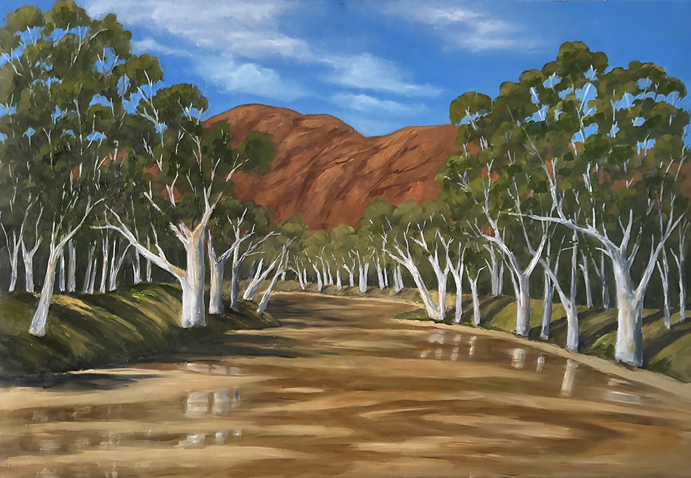 Trephina Creek-by-Pamela Gleeson-original art-Gioia