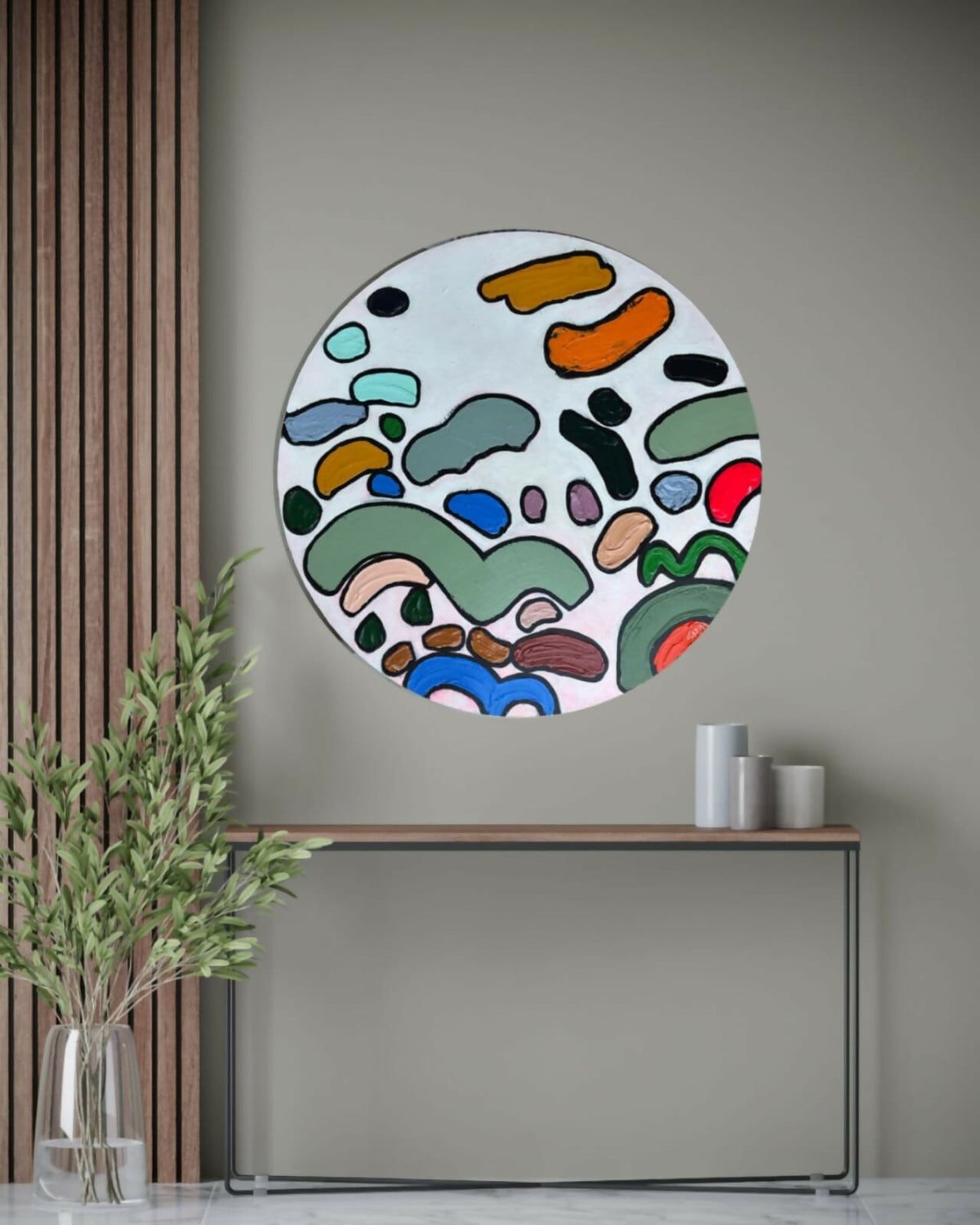 Veiw from above-by-Sadik Stitch-original art-Gioia