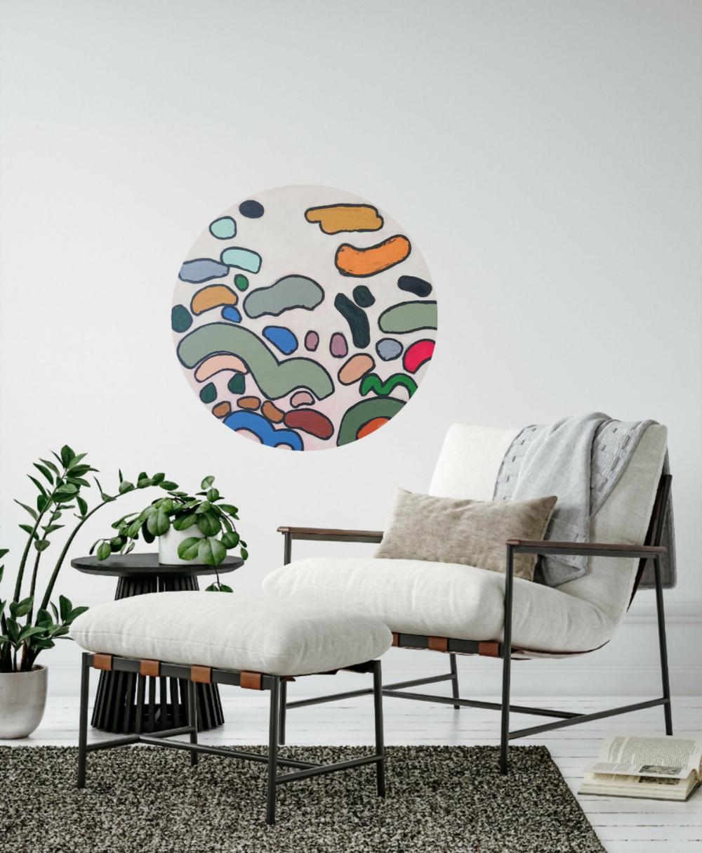 Veiw from above-by-Sadik Stitch-original art-Gioia