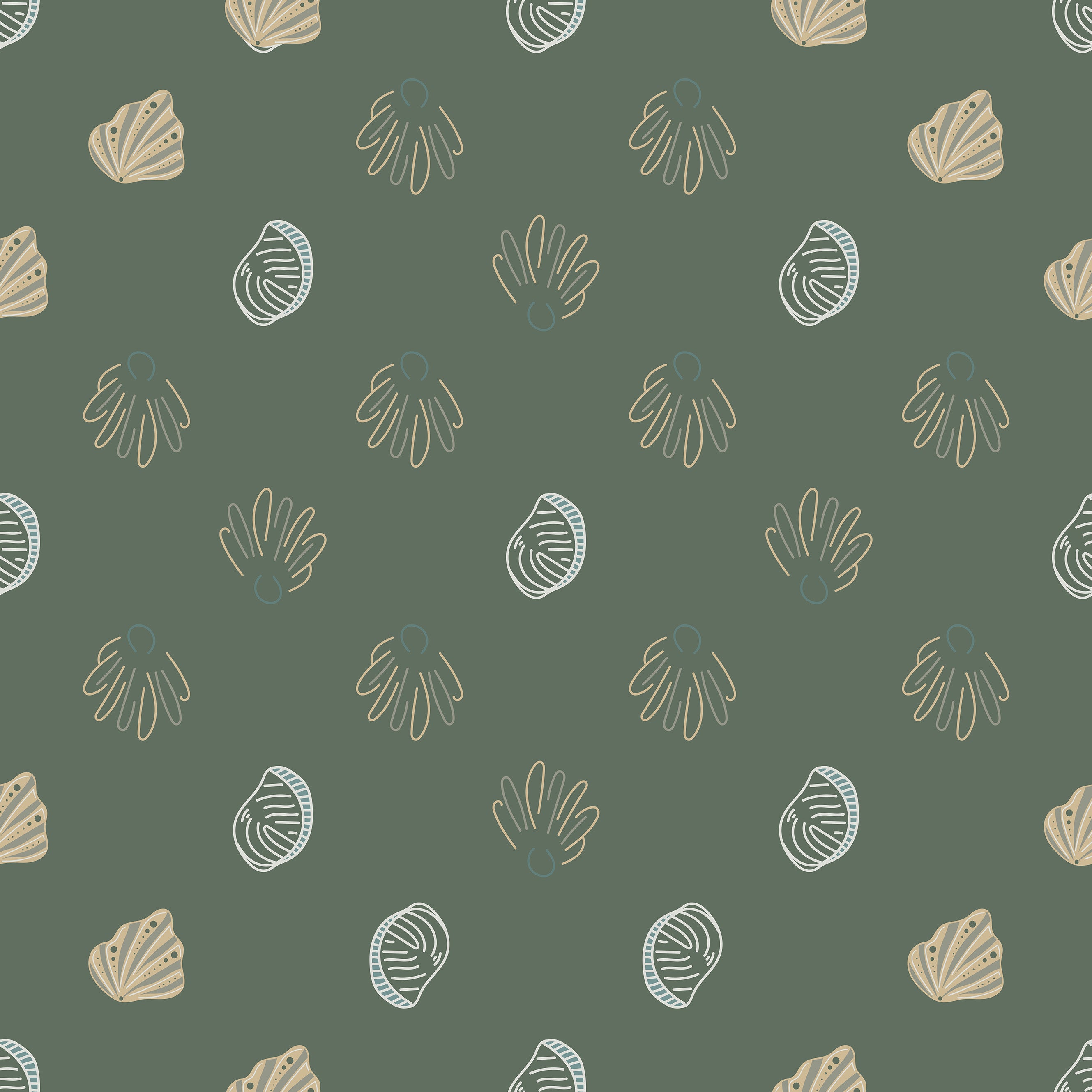 Verdant Reefs-wallpaper-eco-friendly-easy-removal-Gioia Wall Art-1