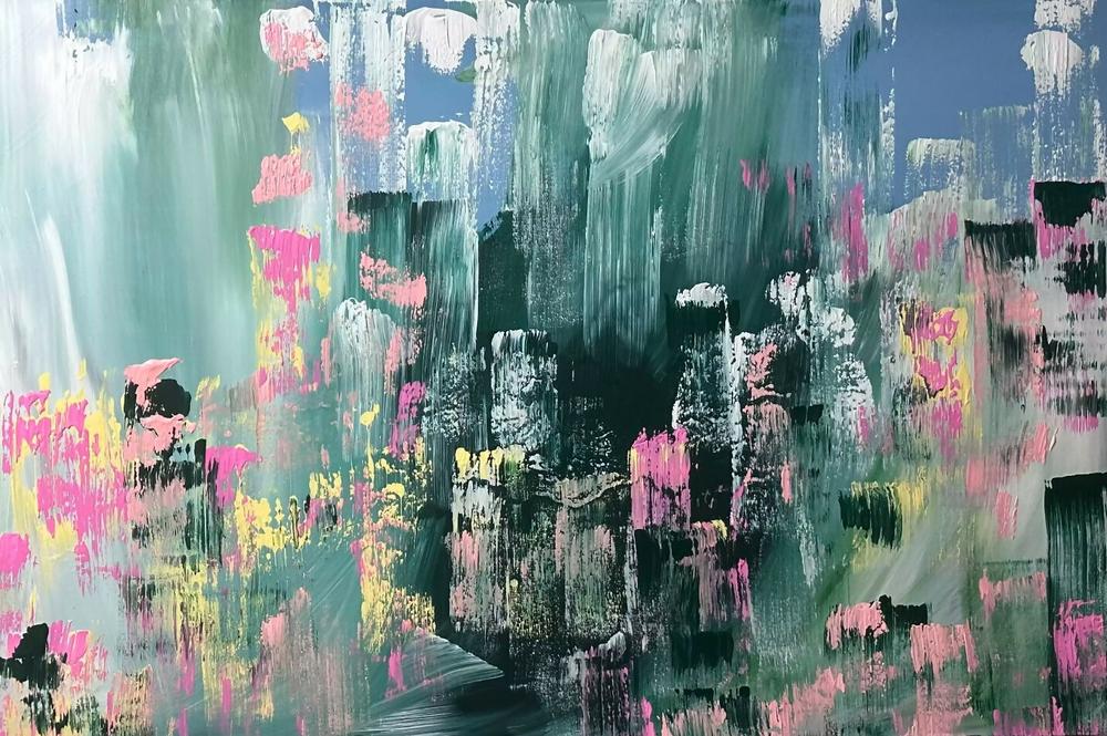 Verdant Rising-by-Alanah Jarvis-original art-Gioia