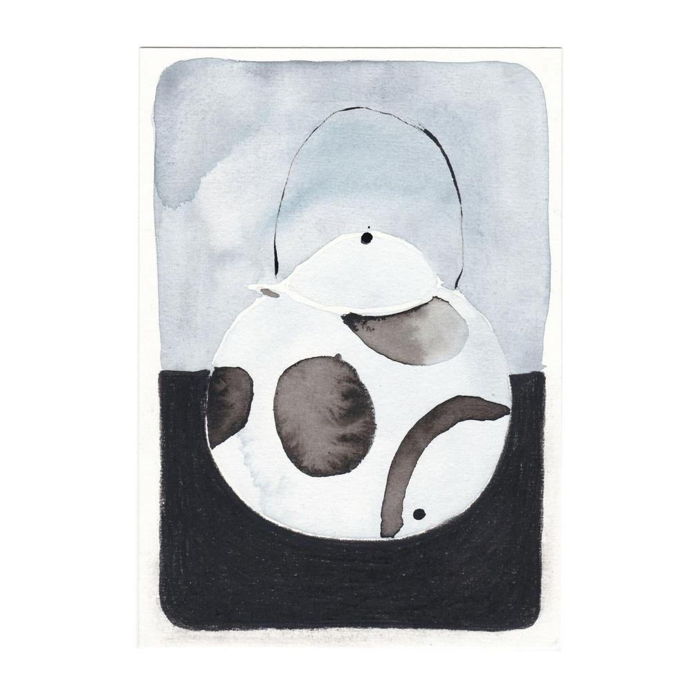 Vessel Study - Teapot - Original Artwork-by-Danushka Abeygoda-original art-Gioia
