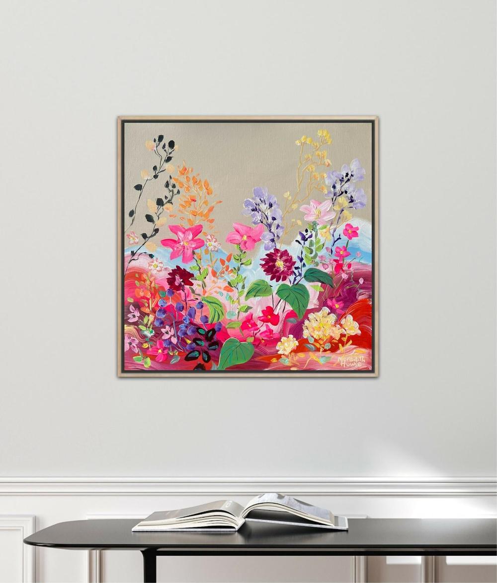 Vibrant Vintage. Original hand-painted artwork by Meredith Howse.-by-Meredith Howse-original art-Gioia