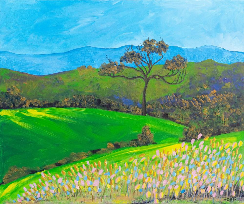 View From The Top-by-Carolyn Brennan-Tucker-original art-Gioia