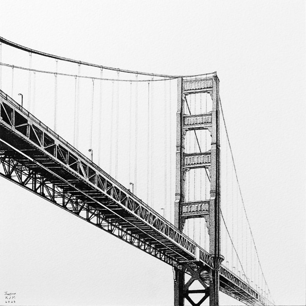Travelling with Ink: Golden Gate Bridge (San Francisco)