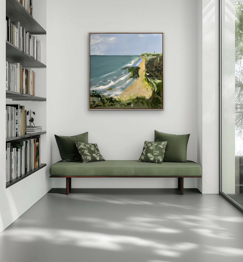 WILD BLUE-by-Carolyne Jane-original art-Gioia