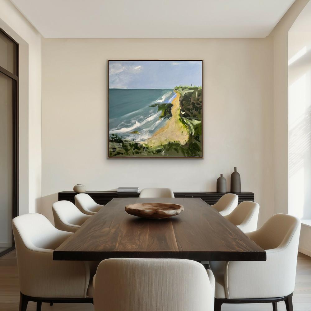 WILD BLUE-by-Carolyne Jane-original art-Gioia