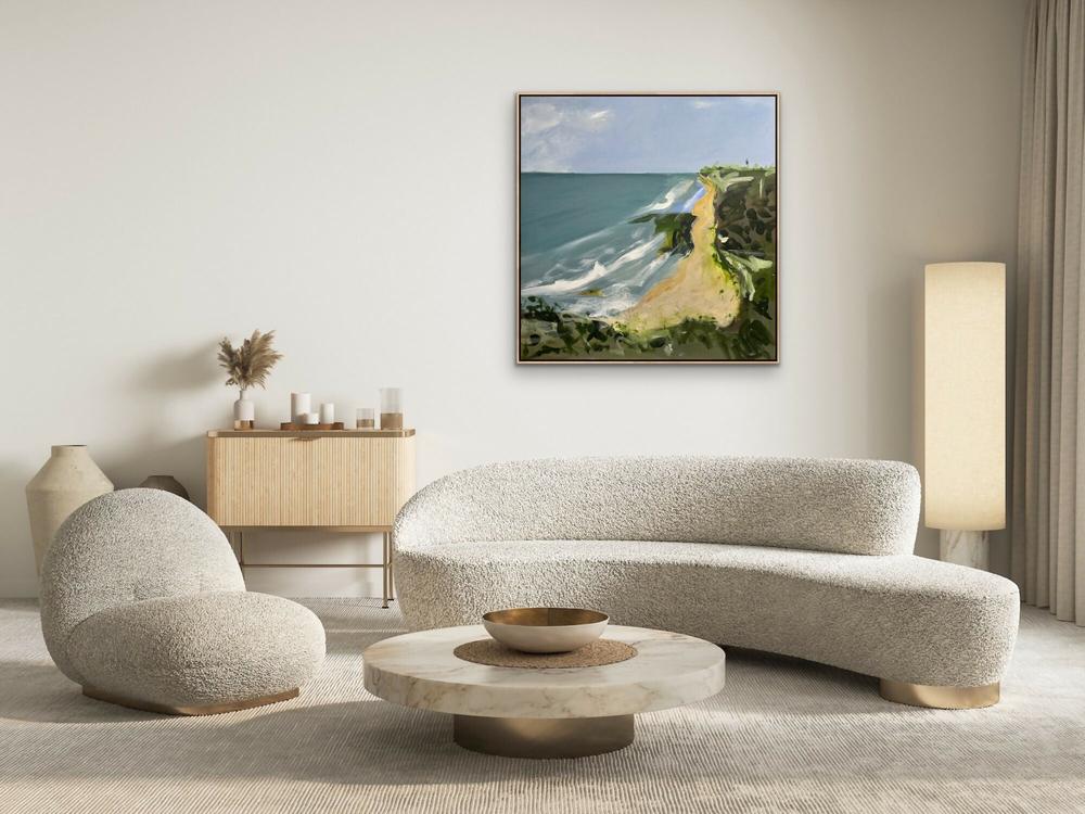 WILD BLUE-by-Carolyne Jane-original art-Gioia