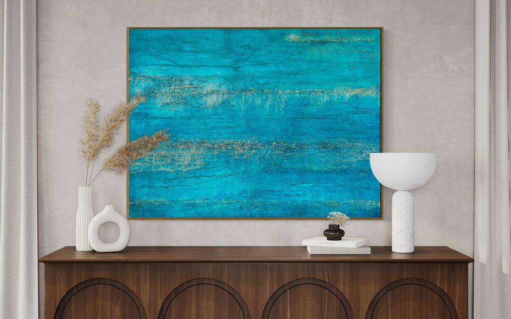 Walk This World With Me-by-Nadine Hobson-original art-Gioia