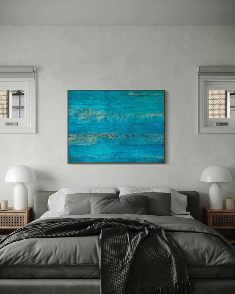 Walk This World With Me-by-Nadine Hobson-original art-Gioia