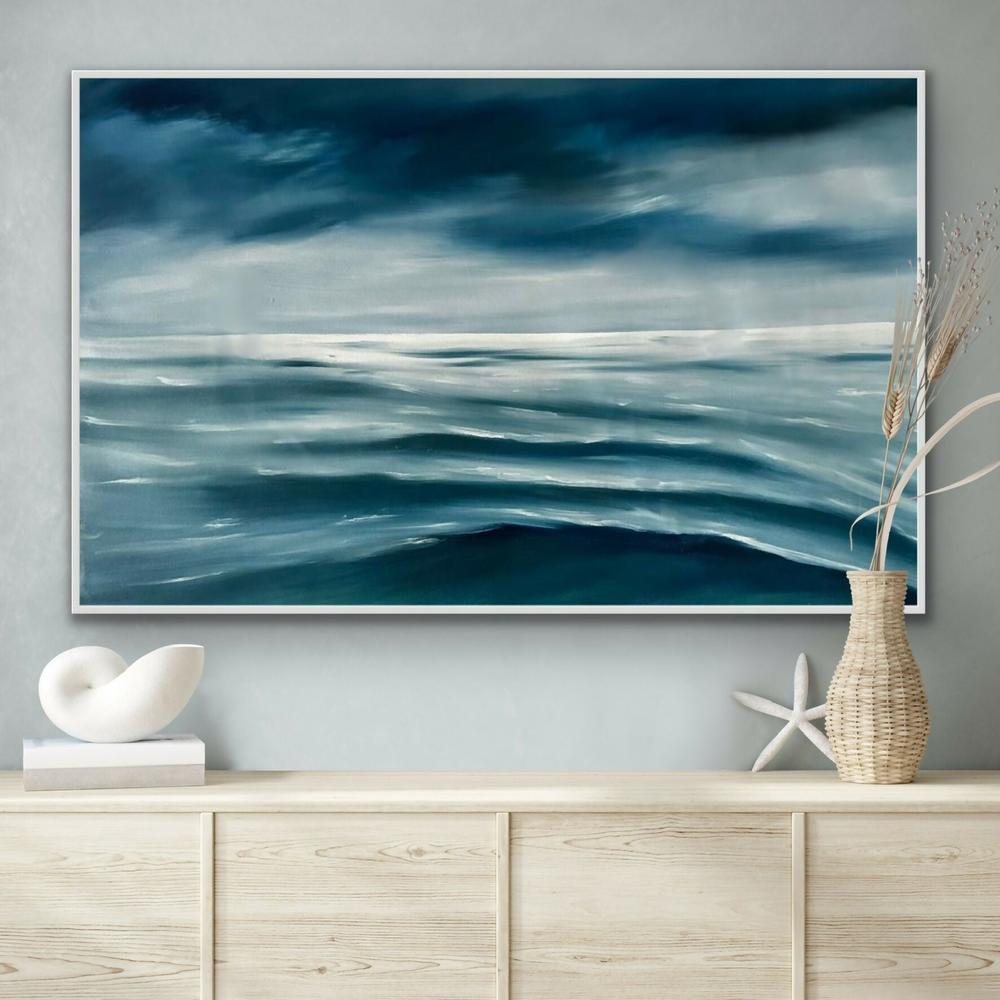 Watching the Rain Roll In-by-Alanah Jarvis-original art-Gioia
