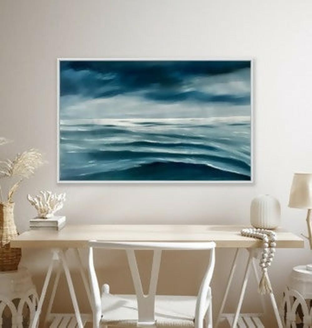 Watching the Rain Roll In-by-Alanah Jarvis-original art-Gioia