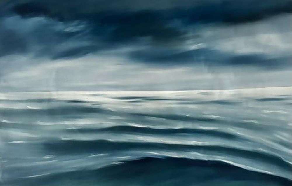 Watching the Rain Roll In-by-Alanah Jarvis-original art-Gioia