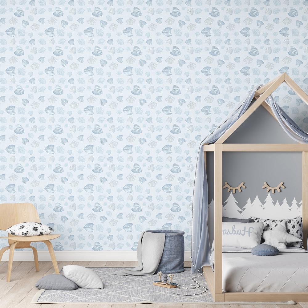 Waves Of Scallops-wallpaper-eco-friendly-easy-removal-Gioia Wall Art-5