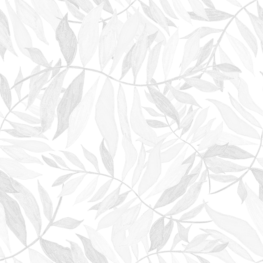 Wavy Leaf, Style C, Wallpaper