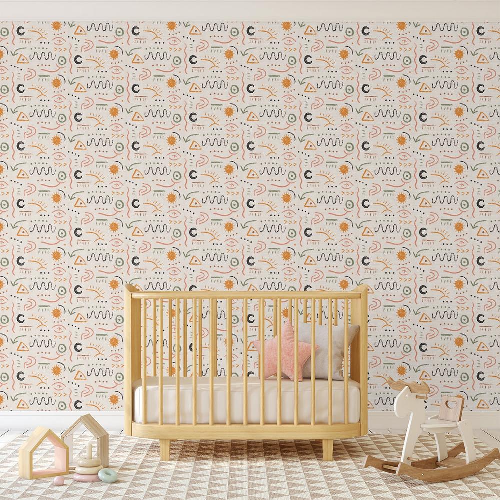 Wee Bit Wicked Pattern IIIA-wallpaper-eco-friendly-easy-removal-Veronique Charron-5