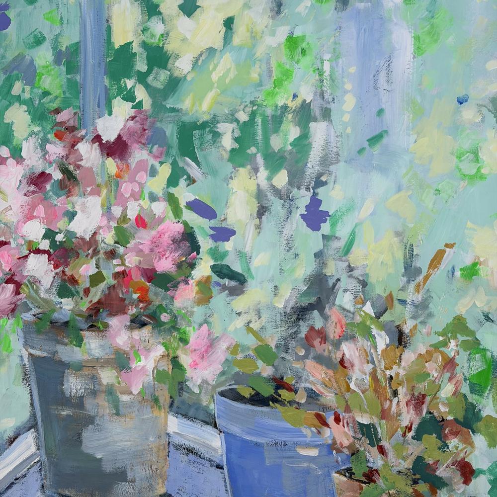 Weekend Gardener-by-Meredith Howse-original art-Gioia