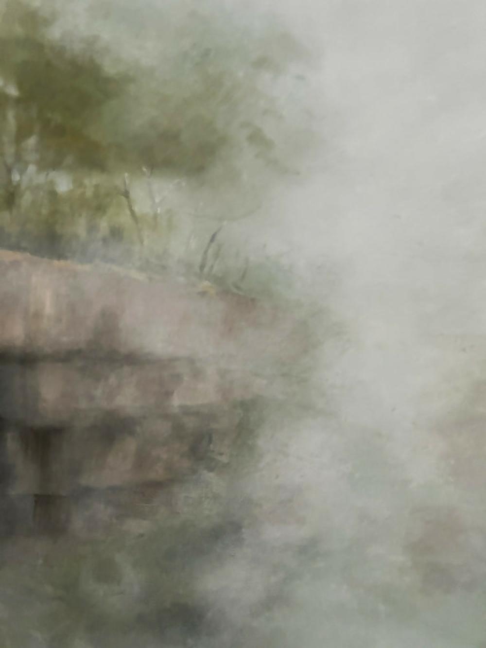 West Rim Fitzroy Falls-by-Pamela Gleeson Original Art-original art-Gioia