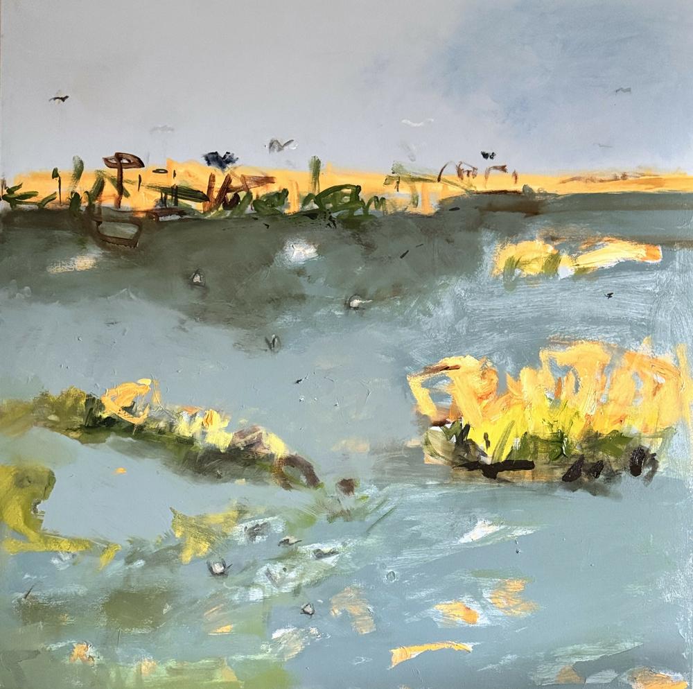 Wetlands Magic-by-Carolyne Jane-original art-Gioia