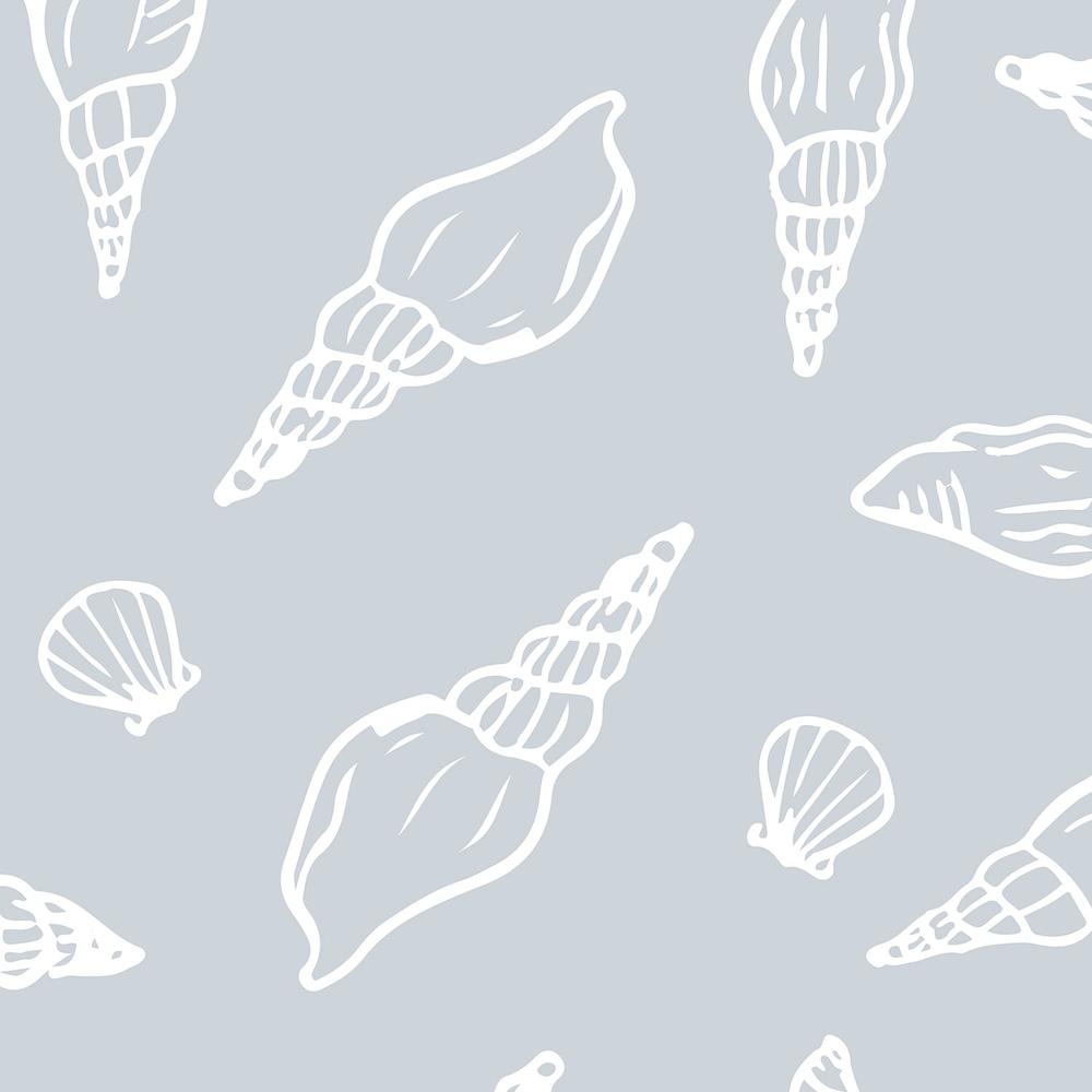 Whelk And Scallops-wallpaper-eco-friendly-easy-removal-Gioia Wall Art-4