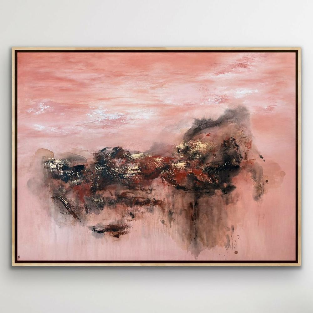 Where Light Lingers-by-Carrie Welsh-original art-Gioia