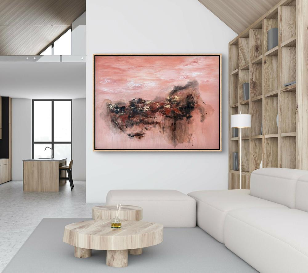 Where Light Lingers-by-Carrie Welsh-original art-Gioia