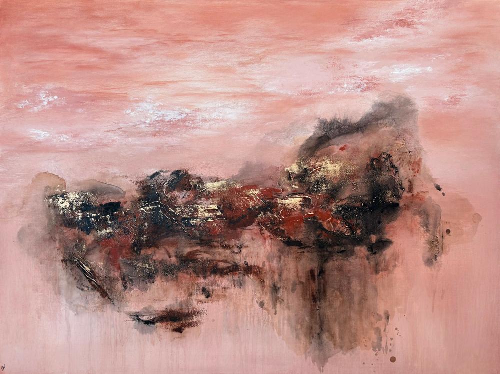 Where Light Lingers-by-Carrie Welsh-original art-Gioia