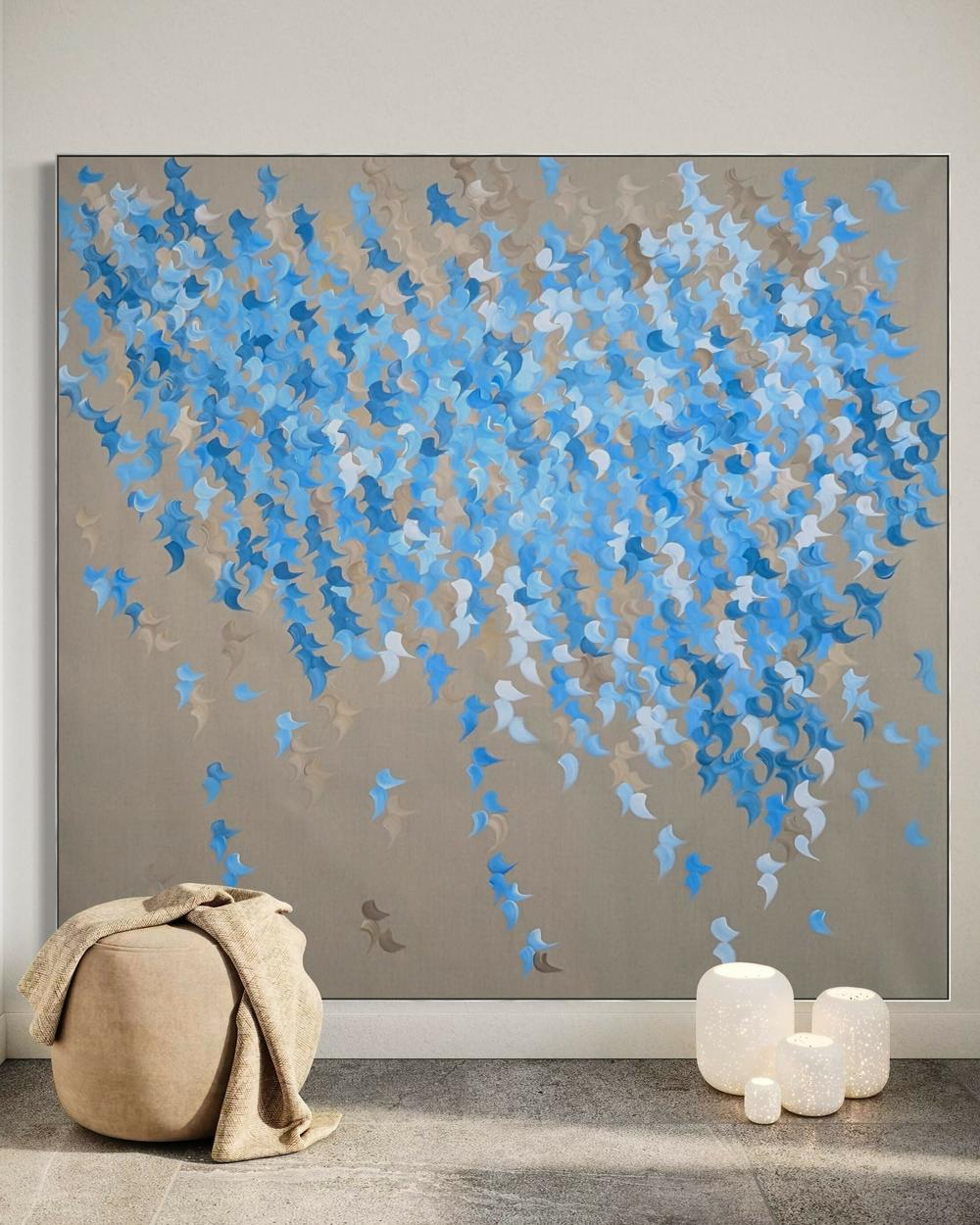 Where the Water Rests , Original Artwork-by-Gabriela Azar Schreiner-original art-Gioia