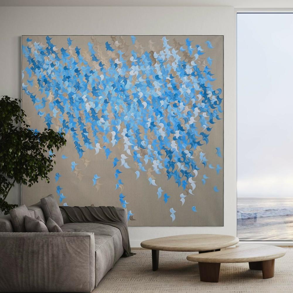Where the Water Rests , Original Artwork-by-Gabriela Azar Schreiner-original art-Gioia