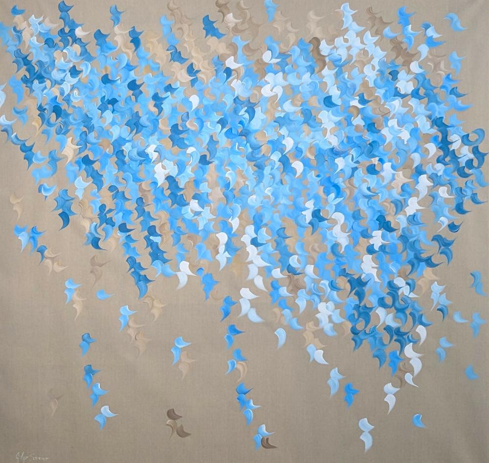 Where the Water Rests , Original Artwork-by-Gabriela Azar Schreiner-original art-Gioia