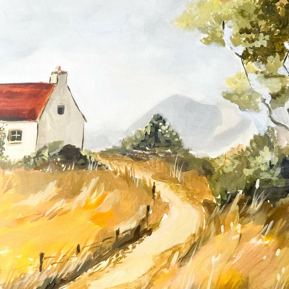 Whispers Of The Wind , Original Artwork-by-Lucrecia Caporale-original art-Gioia